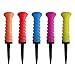Kangnice Golfs Tees Castles Type Golfs Castles Tees Low Resistance More Distance Consistent Height Tees for Golfs Driver Training