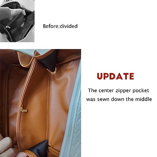 Katadem Travel Makeup Bag,Large Opening Makeup Bag,Portable Makeup Bag Opens Flat For Easy Access, Toiletry Bag,Pu Leather Makeup Bag,Large Cosmetic Organizer For Women(Grid-Black) #TOP1