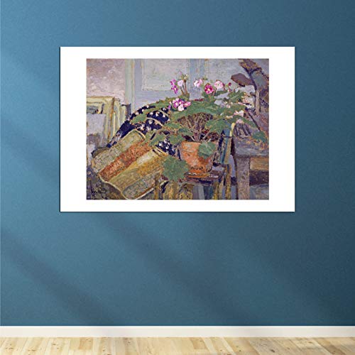 Cadre Edouard Vuillard Le Pot De Fleurs impression affiche mat Large