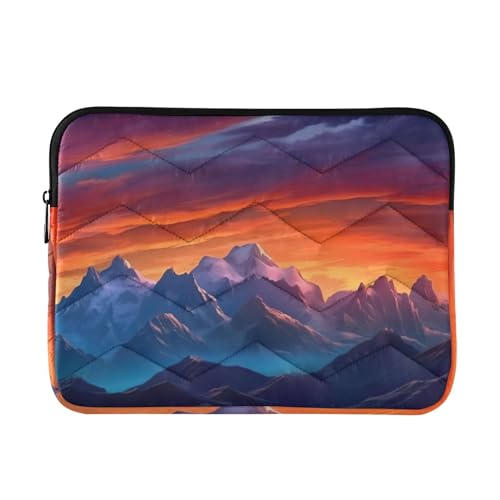Funda para portátil Sunset Mountain 13-14 pulgadas miniatura 1
