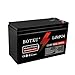 BOTKU 12V 10Ah Lithium LiFePO4 Deep Cycle Battery, 3000+ Cycle Rechargeable Lithium Iron Phosphate Battery for Solar, Fish Finder, Power Wheels, Lighting, Off-Grid Applications with 10A BMS