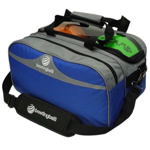 Pyramid Path Double Tote Plus Clear Top Bowling Bag (Holds Shoes)
