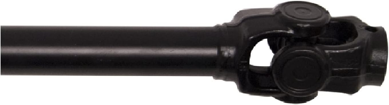 Rugged Rear Propeller Shaft for (2014-23) Polaris RZR XP 1000, In Heat Treated Carbon Steel & Powder Coated Black Shafts for Extreme Durability, U-Joints with Greased Fittings OEM: 1333195, 1333424