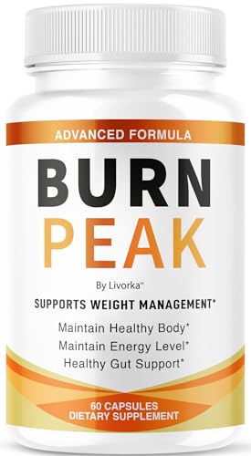 Burn Peak Capsules - Official BurnPeak Weight Pills Advanced Premium Support, All Natural Burn Peak Pink Salt Trick Supplement for Overall Health & Wellness Reviews, 60 Capsules for 1 Month