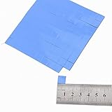 Wathai 100pcs 10x10x1mm Soft Silicone Thermal Conductive Pads Heat Sink Chip Cooling Heatsink pad
