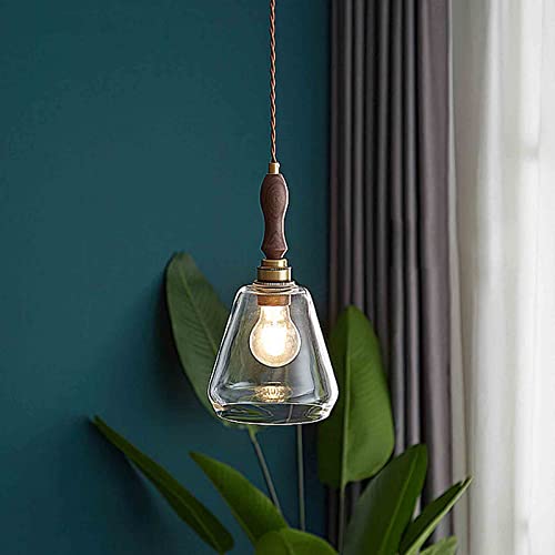 Plafonnier cristal E27 Lusgelier luminaire pour chambre et cuisine