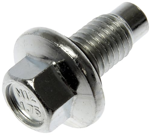 Dorman 65430 Oil Drain Plug Pilot Point M12-1.75 Head Size 15 mm Compatible with Select Models