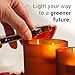 USB Lighter Co. Pocket Electric Dual Arc Windproof Flameless USB Rechargeable Lighter Portable for Candle Camping BBQ Grill Gift Outdoors (Rose Gold)
