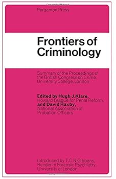 Hardcover Frontiers of Criminology Book