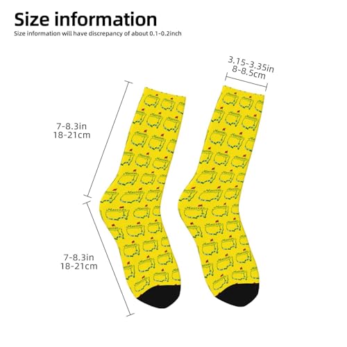 Golf Socks For Men Women Soft Breathable Masters Crew Socks Athletic Socks4