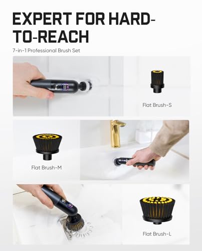 Fanttik Flip G10 Nano HomeCare Electric Spin Scrubber - image 5