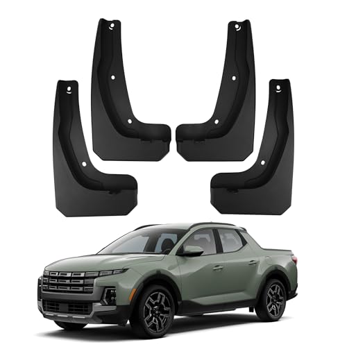 JLBMMLY Mud Flaps Compatible with Hyundai Santa Cruz Accessories 2022-2026