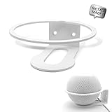 Metal Made Wall Mount Compatible HomePod Mini, ALLICAVER Sturdy Metal Made Stand Holder Wall Mount...