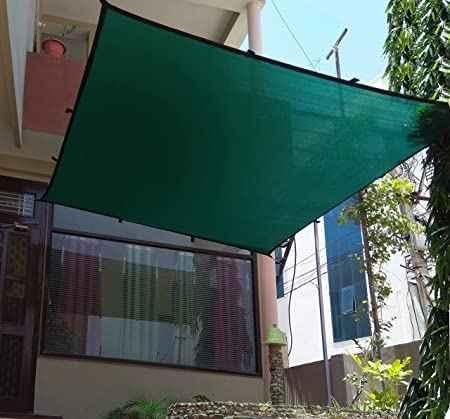 Image of 75% Green Shade net 10ft * 8ft Green Shade Net for Garden, Greenhouse, and Outdoor Use,UV stablize