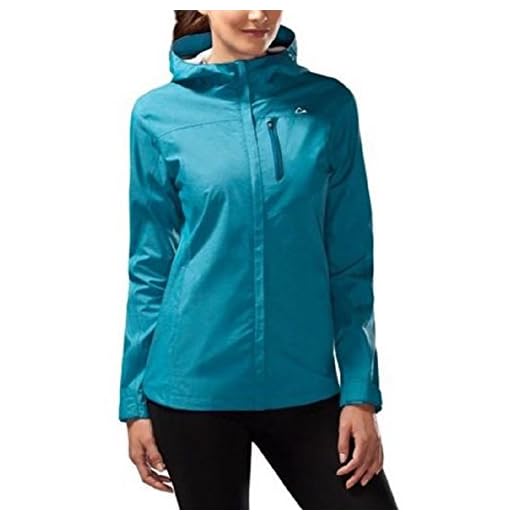 Paradox Waterproof & Beathable Womens Rain Jackets (Small, Teal)