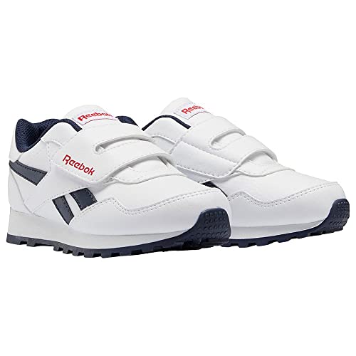Reebok Royal Rewind Run Alt Basket Mixte enfant, Ftwr White Vector Navy Vector Red, 29 EU