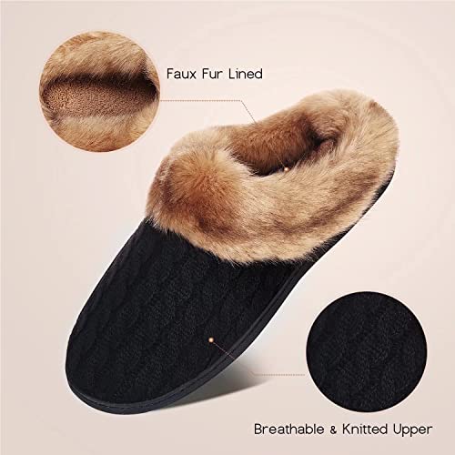 Sloffen Dames Herren Winter Pantoffels Comfort Slippers met Traagschuim - Image 4