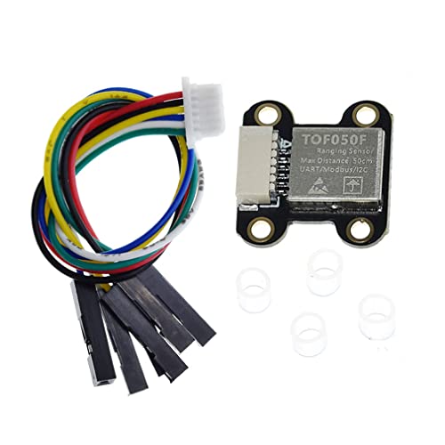 HiLetgo TOF050F VL6180 Time-of-Flight (TOF) Distance Measurement Sensor Built-in MCU Algorithm with UART IIC I2C MODBUS Modes Measuring Distance 50CM