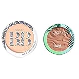 Physicians Formula Super BB All-in-1 Beauty Balm Powder, Light/Medium, 0.29 Ounce with Murumuru Butter Bronzer, 0.38 Ounce