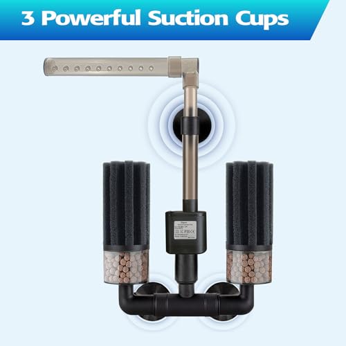 Image of Aquarium Electric Sponge Filter for Shrimp, Betta,Nano and Fry Tank(S)