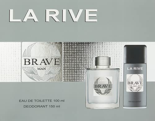 Kit Brave La Rive Masculino Eau de Toilette 100ml +Desodorante 150ml