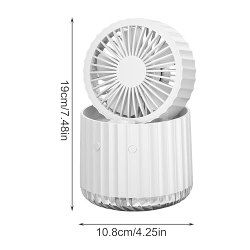 Pulvérisateur d'eau pour table et ventilateur de table USB compact