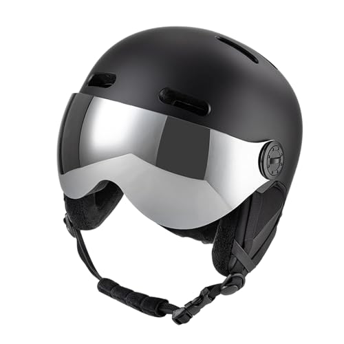Casque de ski avec lunettes pour vos sessions de freeride et sports de neige