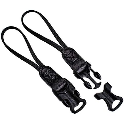 VKO Camera Strap Quick Release QD Loops Connector for DSLR SLR Cameras Neck Shoulder Strap Binoculars Adapter Connect Connectio(Medium Thick Rope) Cover