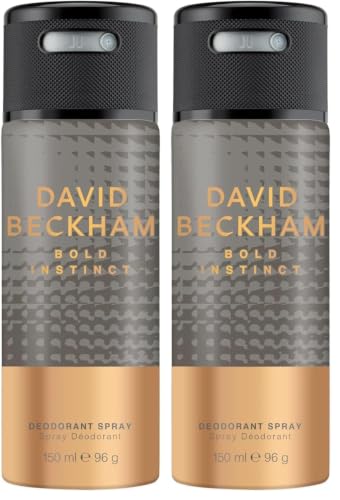 Image of David Beckham Bold Instinct Deodorant Spray for Men - 150ml (Pack of 2)