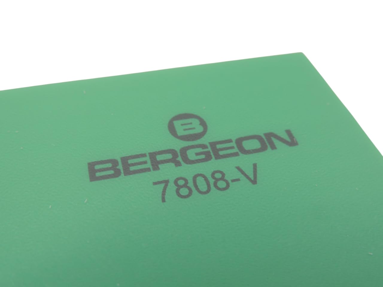 BERGEON - 7808-V - rutschfeste Schreibunterlage grün für Uhrmacher | weich und strapazierfähig, strukturierte Oberfläche | 320 x 240 x 2 mm