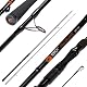 Hechtrute Zeck All Black 2,40m 80g Spinnrute für Angler