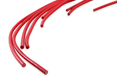 Accel 8Mm Spark Plug Wire Set Super Stock Graphite Universal, Red #TOP5