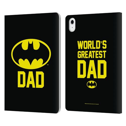 Carcasa de cuero premium Batman para iPad Air 2020 con acabado texturizado