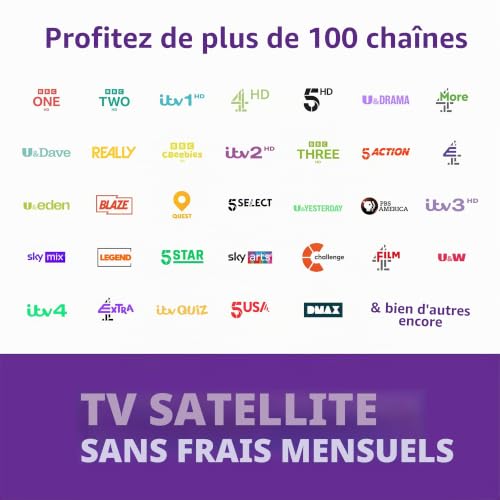 Manhattan Enregistreur TV Freesat 4K S4-R 500 Go – vue 6
