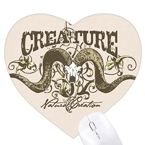 Tapis de souris coeur combinaison animal contre la fatigue du poignet
