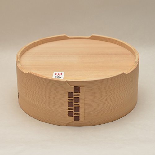 Amazon｜栗久：ご飯ふっくら水分調節 おひつ5合浅型脚付き｜おひつ