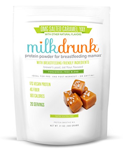Milk Drunk Fenugreek-Free - Salted Caramel Dairy Free Protein Powder for Breastfeeding