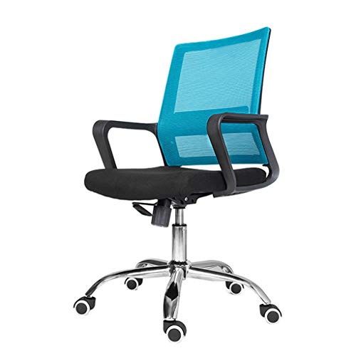 Silla de oficina ergonómica de malla con soporte lumbar, silla de escritorio transpirable, asiento giratorio ejecutivo para oficina en casa
