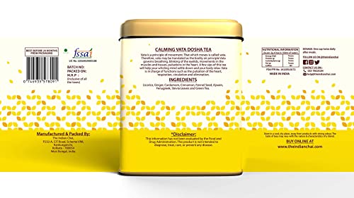 Té Ayurvédico Calming Vata Dosha 100g miniatura 2