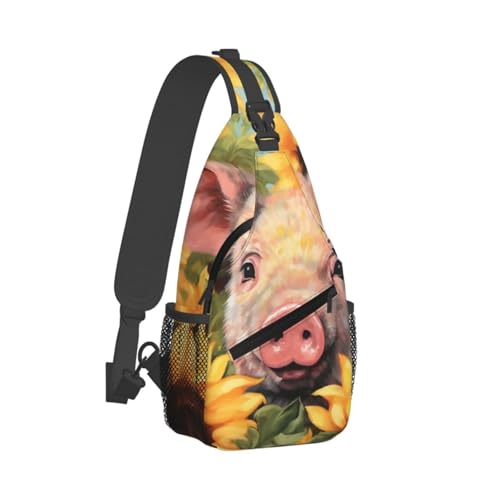Bolso cruzado Smiling Cross para hombres y mujeres miniatura 2