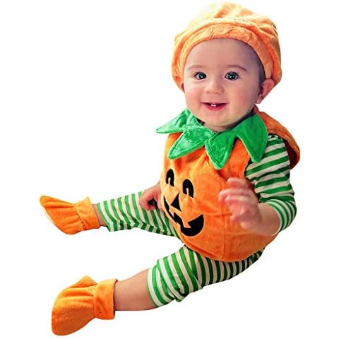 Boys Clothing Sets, SHOBDW Newborn Baby Boy Halloween Star Romper Infant Outfits Costume Set (6-9 Months, S-Set) Cover