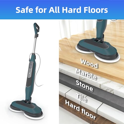 Image of VIEWALL Steam Mop Pads Replacement for Shark S8002BRN S8001 S8000 S8200 S820 S8201 S7001 S7201 S7000 S7005 S7020 S7001 S7020 7001 S7201 QM7001 Steam Scrub, Dirt Grip Soft Washable Scrub Pads 8 Pack