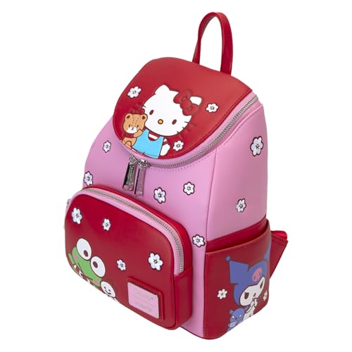 Image of Loungefly Sanrio Hello Kitty & Friends Color Block Mini Backpack