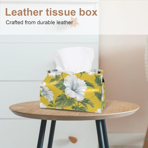 Boîte à mouchoirs en cuir lot de 2 étanche design