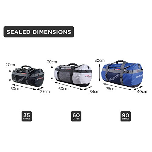 Overboard Adventure Duffel Bag, Black, 35-Liter