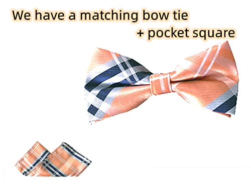 Triple M Plus Men's Peach Dress socks,One size fits most men; Sock Size 10-13.3