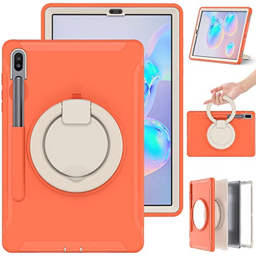 Coque antichoc Samsung Tab S6 10.5 rotative à 360 degrés avec béquille robuste