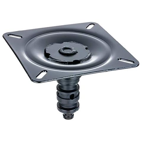 Swivl-Eze SP-19000 Swivl-Eze Snap-Lock 3-Degree Tilt Marine Boat Seat Mount, Black E-Coat Steel Cover