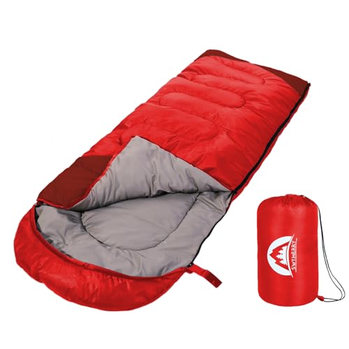 SWTMERRY - Schlafsack für 3-4 Jahreszeiten (Sommer, Frühling, Herbst, Winter) warmes und kühles Wetter – leicht, Jugendliche und Erwachsene zum Wandern, Rucksackreisen und Campen. SWTMERRY - Schlafsack für 3-4 Jahreszeiten (Sommer, Frühling, Herbst, Winter) warmes und kühles Wetter – leicht, Jugendliche und Erwachsene zum Wandern, Rucksackreisen und Campen.