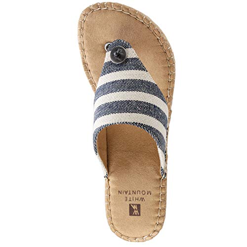 Image of WHITE MOUNTAIN Women's Beachball Espadrille Wedge Sandal